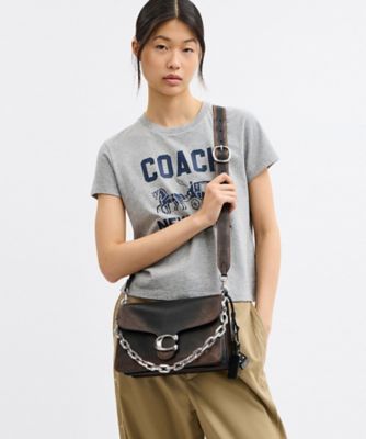 チェーン タビー ショルダー バッグ・ラブド レザー | COACH/コーチ